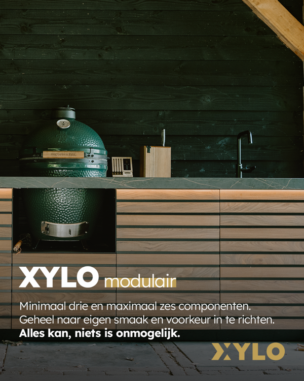XYLO Buitenkeukens Zijn Robuust & Onderhoudsvrij