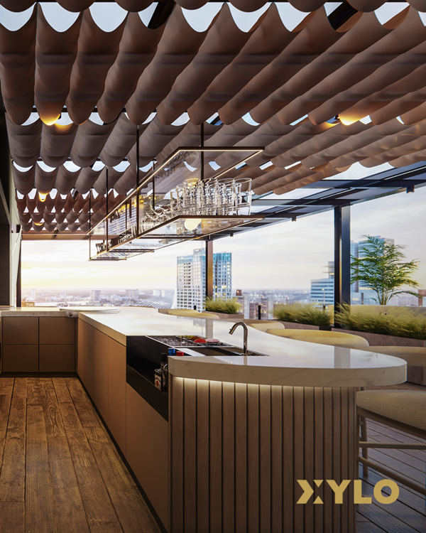 XYLO Maatwerk Buitenkeuken Met Natuursteen